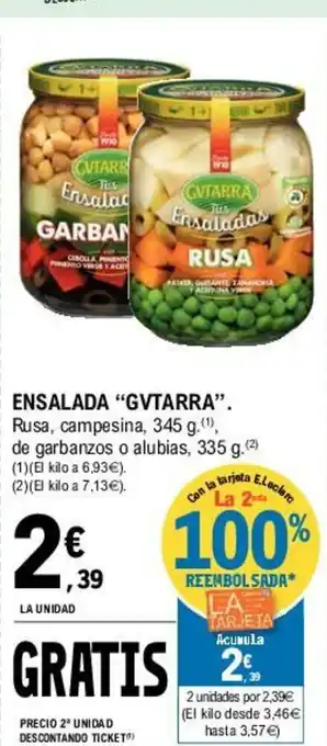 E.Leclerc Gvtarra Ensalada oferta