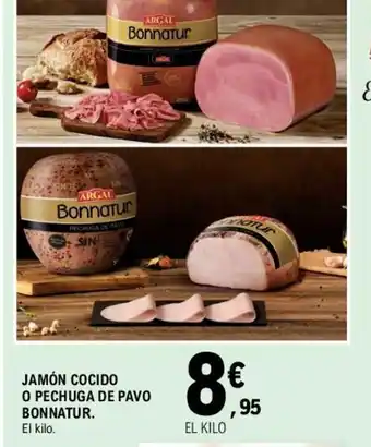 E.Leclerc Jamón Cocido O Pechuga Pavo Bonnatur oferta