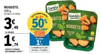 E.Leclerc Nuggets 200 g oferta