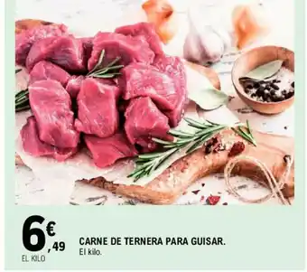 E.Leclerc Carne e Ternera Para guisar oferta