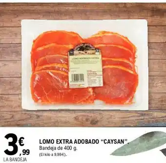 E.Leclerc Caysan Lomo Extra Adobado oferta