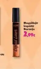 Toy Planet Liquid liner maquillaje líquido naranja 2,99€ oferta
