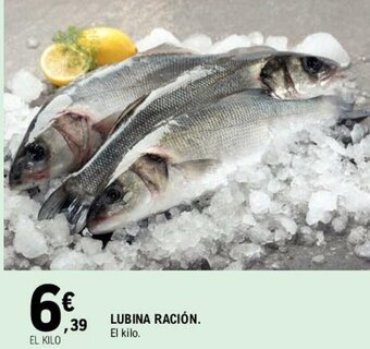 E.Leclerc Lubina Ración oferta