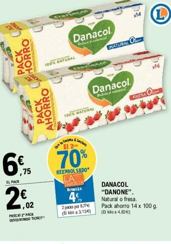 E.Leclerc Danone Danacol oferta
