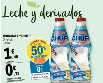 E.Leclerc Chufi Horchata 1 L oferta