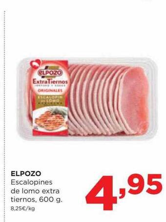 Alimerka Elpozo escalopines de lomo extra tiernos oferta