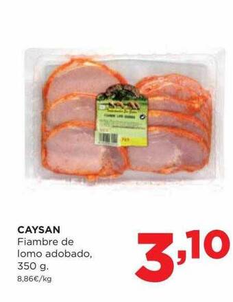 Alimerka Caysan fiambre de lomo adobado oferta
