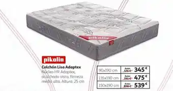 Alcampo Nikolin colchón lisa adaptex oferta
