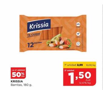 Alimerka La 2a unidad 50% dto krissia barritas oferta