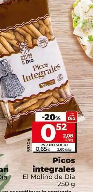 Dia Picos integrales el molino de dia oferta