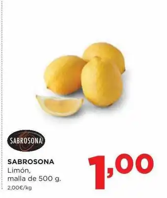 Alimerka Sabrosona limón malla oferta