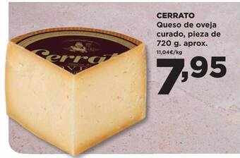 Alimerka Cerrato queso de oveja curado, pieza de aprox oferta