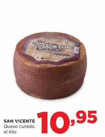 Alimerka San vicente queso curado, el kilo oferta