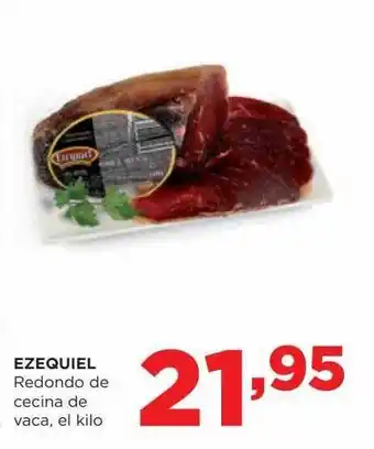 Alimerka Azequiel redondo de cecina de vaca, el kilo oferta