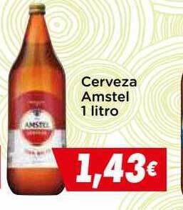 Supermercados Piedra Cerveza amstel oferta