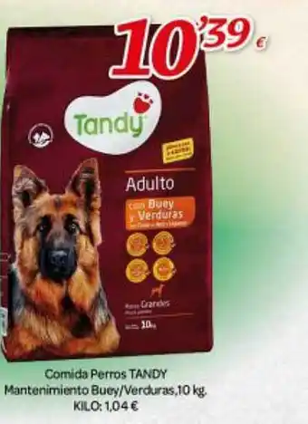 Alsara Supermercados Comida perros tandy mantenimiento buey-verduras oferta