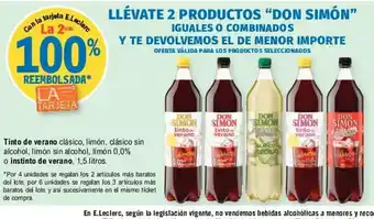 E.Leclerc Don Simón Llevante 2 Productos oferta