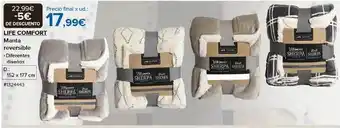 Costco Life comfort manta reversible diferentes diseños oferta