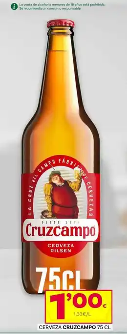 Supermercados Dani Cerveza cruzcampo oferta