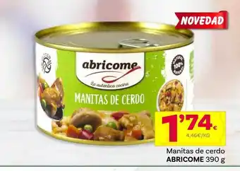 Supermercados Dani Manitas de cerdo abricome oferta