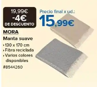 Mora manta suave