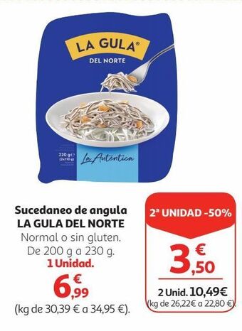 Alcampo Angulas la gula del norte oferta