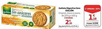 Alcampo Galletas digestive gullón oferta