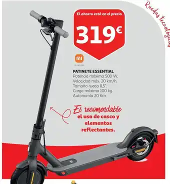 Alcampo Patinete xiaomi oferta