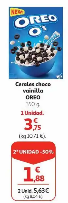 Alcampo Cereales oreo oferta