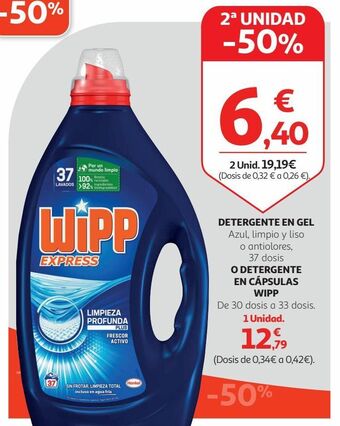 Alcampo Detergente wipp oferta