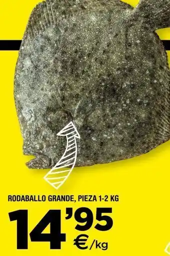 BM Supermercados Rodaballo grande, pieza 1-2 kg oferta