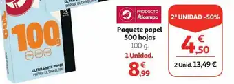 Alcampo Papel alcampo oferta