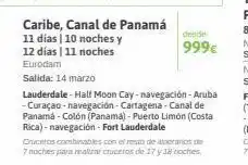 Viajes El Corte Inglés Cruceros canal oferta