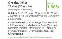 Viajes El Corte Inglés Navegación norwegian oferta