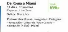Viajes El Corte Inglés Navegación roma oferta