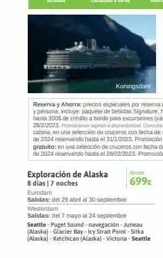Viajes El Corte Inglés Navegación abril oferta