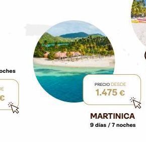 Viajes El Corte Inglés Precio desde 1.475 € martinica 9 días / 7 noches oferta
