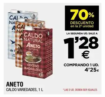 BM Supermercados Caldo variedades aneto oferta