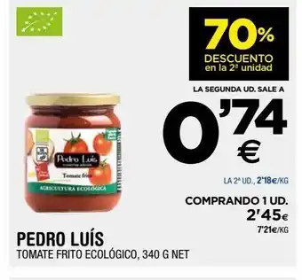 BM Supermercados Tomate frito ecologico pedro luis oferta