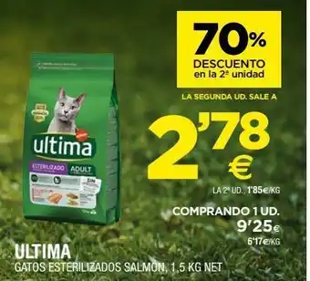 BM Supermercados Gatos esterilizados salmon ultima oferta