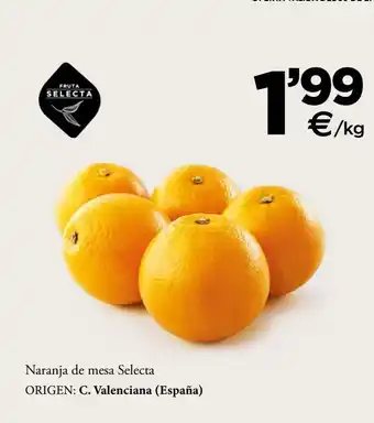 BM Supermercados Naranja de mesa selecta oferta