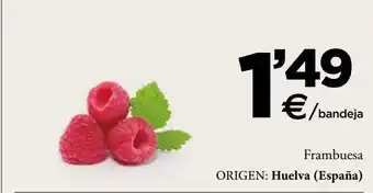 BM Supermercados Frambuesa oferta