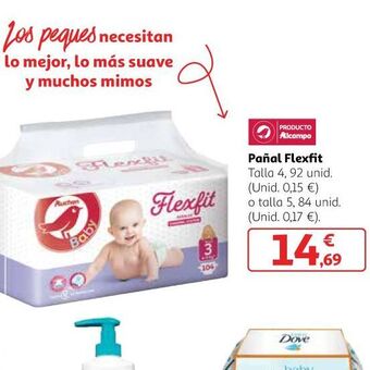 Alcampo Pañal flexfit oferta