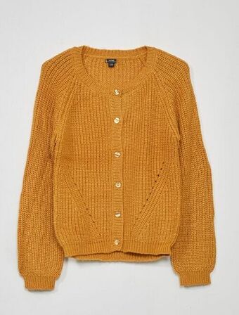 Kiabi Chaqueta de punto grueso con hilos brillantes oferta