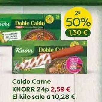 Masymas Caldo carne knorr oferta