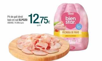Condis Pit de gall dindi baix en sal elpozo oferta