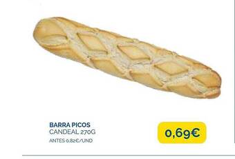 Cash Ecofamilia Barra picos candeal oferta