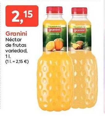 Granini néctar de frutas variedad