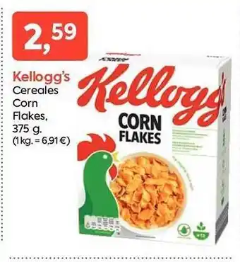 Suma Supermercados Kellogg's cereales corn flakes oferta