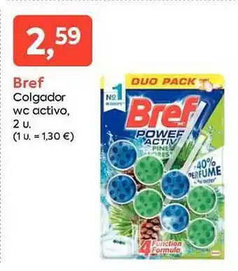 Suma Supermercados Bref colgador wc activo oferta